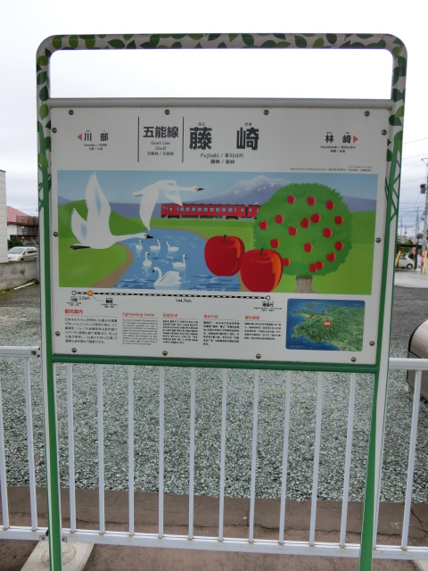 棒線駅ホーム