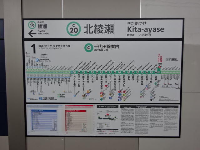 棒線駅ホーム