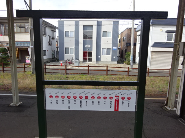 下りホーム